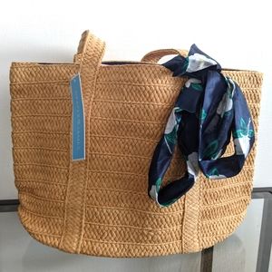 Draper James Every Day Straw Bag